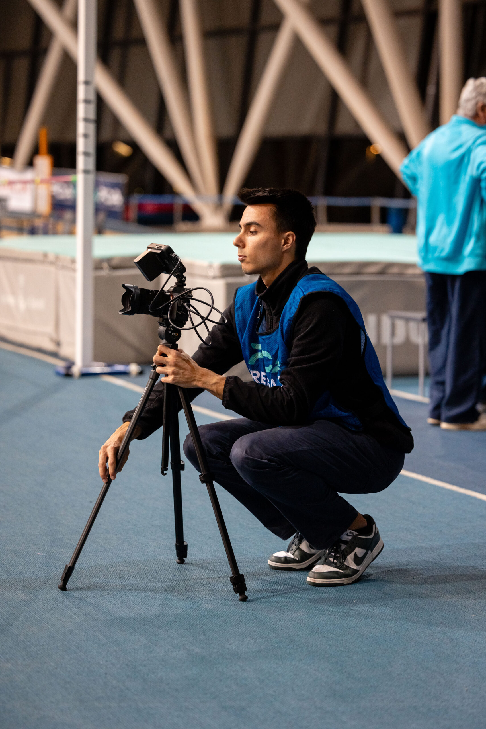 Daniel Dickinson filming