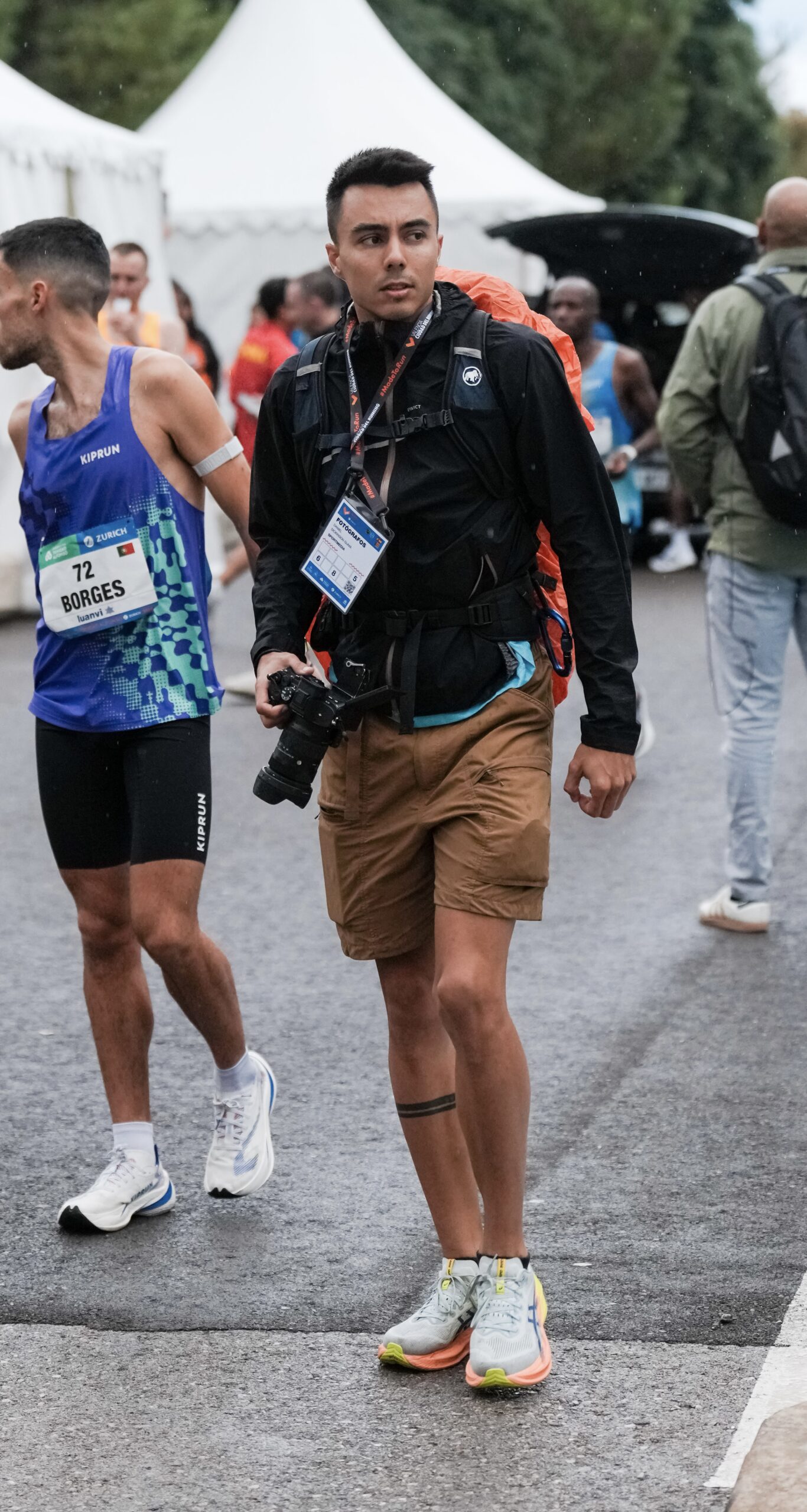 Daniel working for Sportmedia